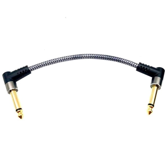 CEORPER Guitar Patches Cable Instrument Connector Right Angle Guitar Pedal Cable