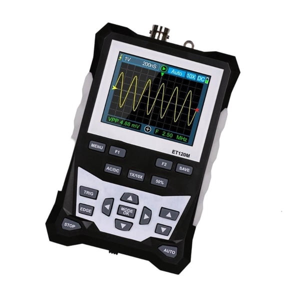 CEORPER Handheld Digital Oscilloscope With 320x240 Display 500Msps Sample Rate
