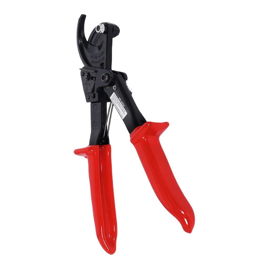 CEORPER Heavy Duty Aluminum Copper Wire Cutting Plier Ratcheting Cable Cutter Scissors