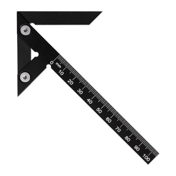 CEORPER Heavy Duty Aluminum Straight Edges Rulers For Carpentry And Metalworking