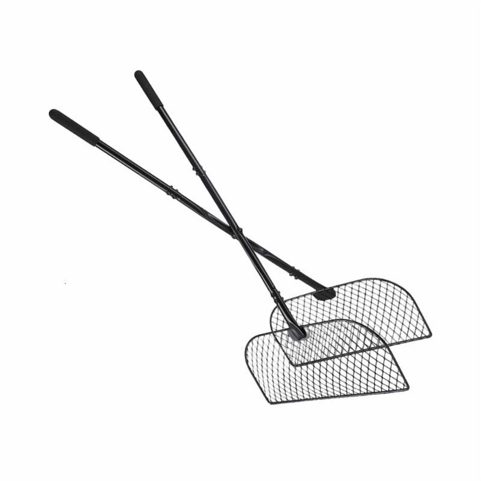 CEORPER Heavy Duty Yard Cleanup Tool With Extra Wide Head For Fast Leaves Removal