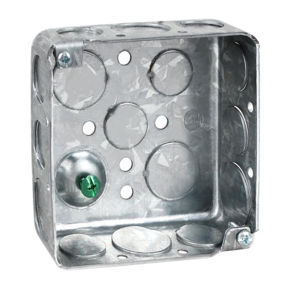 CEORPER Heavy Gauges Iron Double Gang Box US Standard For Electrical Safety