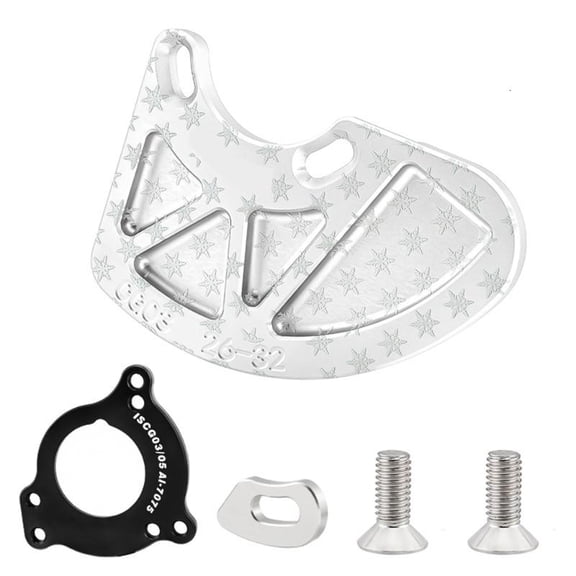 CEORPER Heavy Type Bashguard For Single Speed Cranks 34T 38T Aluminum Alloys