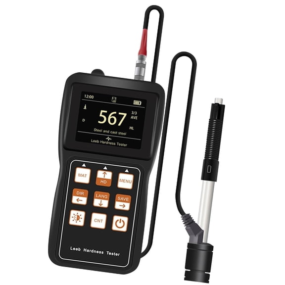 CEORPER High Accuracy Digital Hardness Meter with Adjustable Display and 100 Data Storage