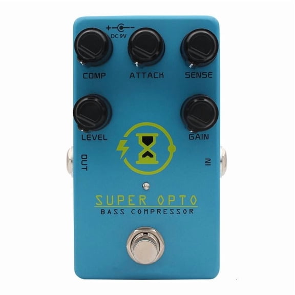 CEORPER High Quality Bass Compressor Effect Pedal Optimized For Low Frequencies
