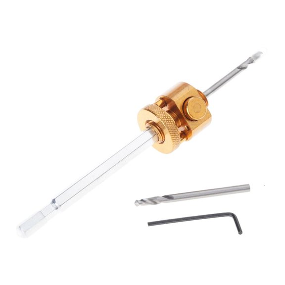 CEORPER Home Improvement Metal Hole Drill Bit Hexagonal Shank Drill Dust Cover Bimetallic Construction Dust Cover Power Tool