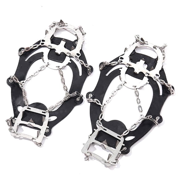 CEORPER Ice Cleat Crampon 18 Spikes Anti-Slip Traction Grip Safety Traction Microspikes