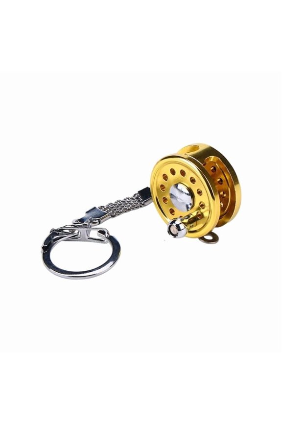 Innovative Mini Reel Keychain Lightweight And Resistant Keyrings