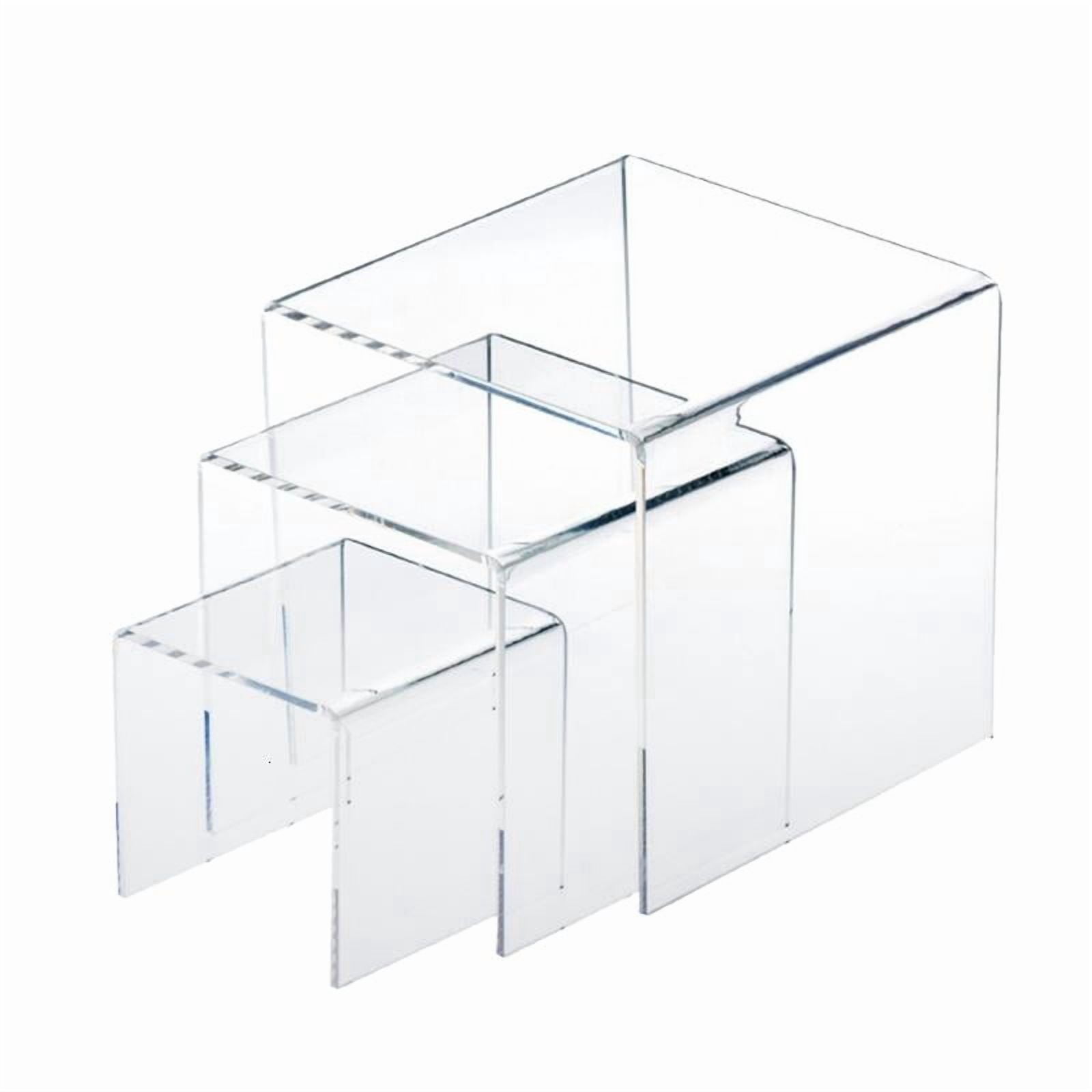 CEORPER Jewelry Display Riser Shelf Showcase Fixtures for Treat Action ...