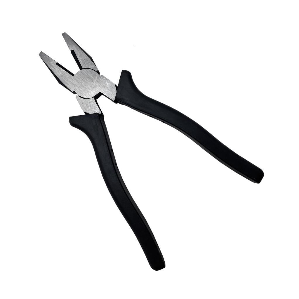 CEORPER Jewelry Making Tools Black Handle for Beading Jump-Ring Making Craft Necklace-Ring Wire Cutters Steel Draw Nippers Plier