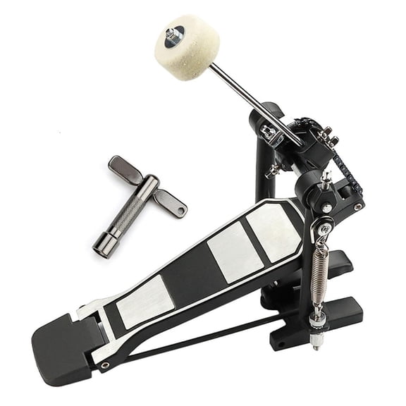 CEORPER Kick Drum Pedals Heavy Duty Single Bass Drum Pedal for Drum Set Instrument
