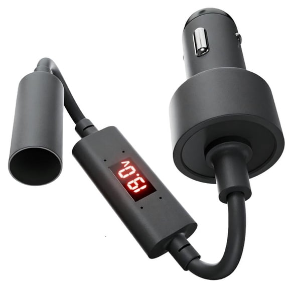 CEORPER LED Display Car Power Adapter With Wide Input Ranges For Outdoor Electronics