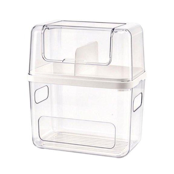 CEORPER Laundry Detergent Pack Holder with Lower Rolled Bag Compartment