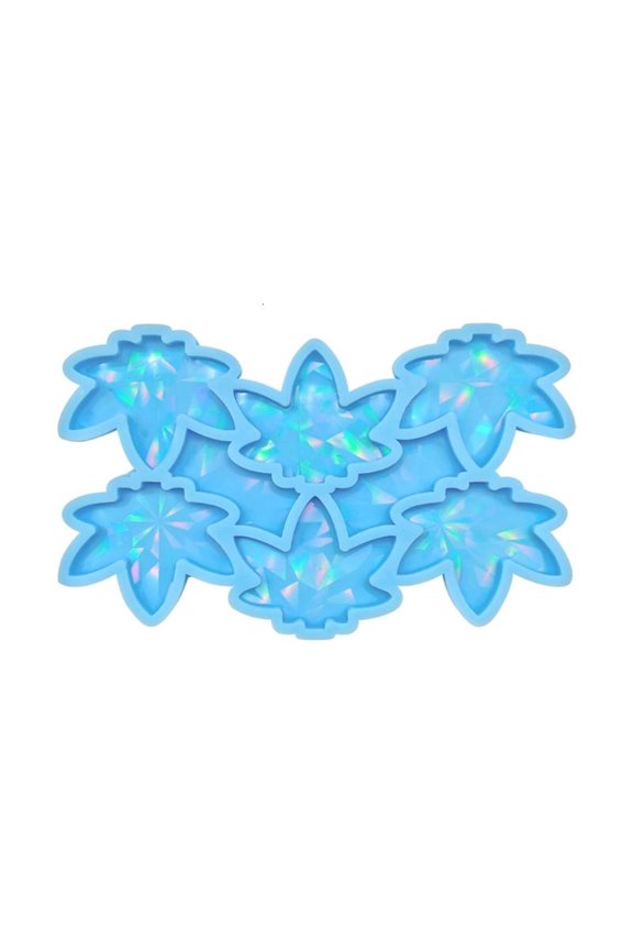 Leaf Pendant Epoxy Mold Crystal Resin Mold Light Shadow Keychain Charm Mold