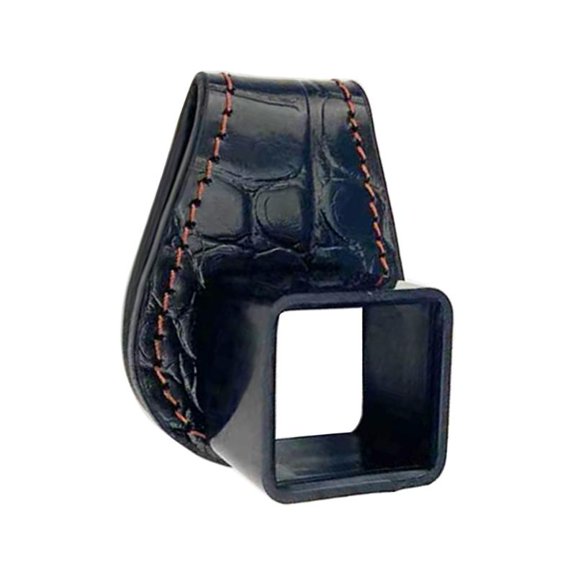 CEORPER Leathers Billiard Chalk Holder with Belt Clip Billiard Pool Chalk Holder