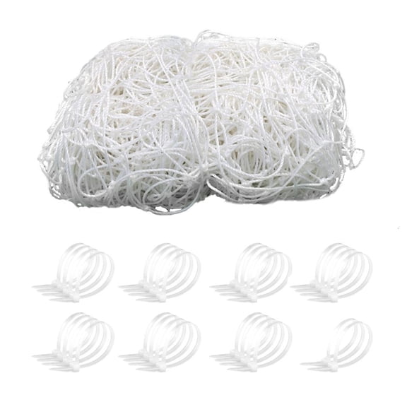 CEORPER Light Weight Football Goal Folding Post Net Soccer Net Indoor Kids Sports Outdoor Game Soccer Goal Net Football Netting