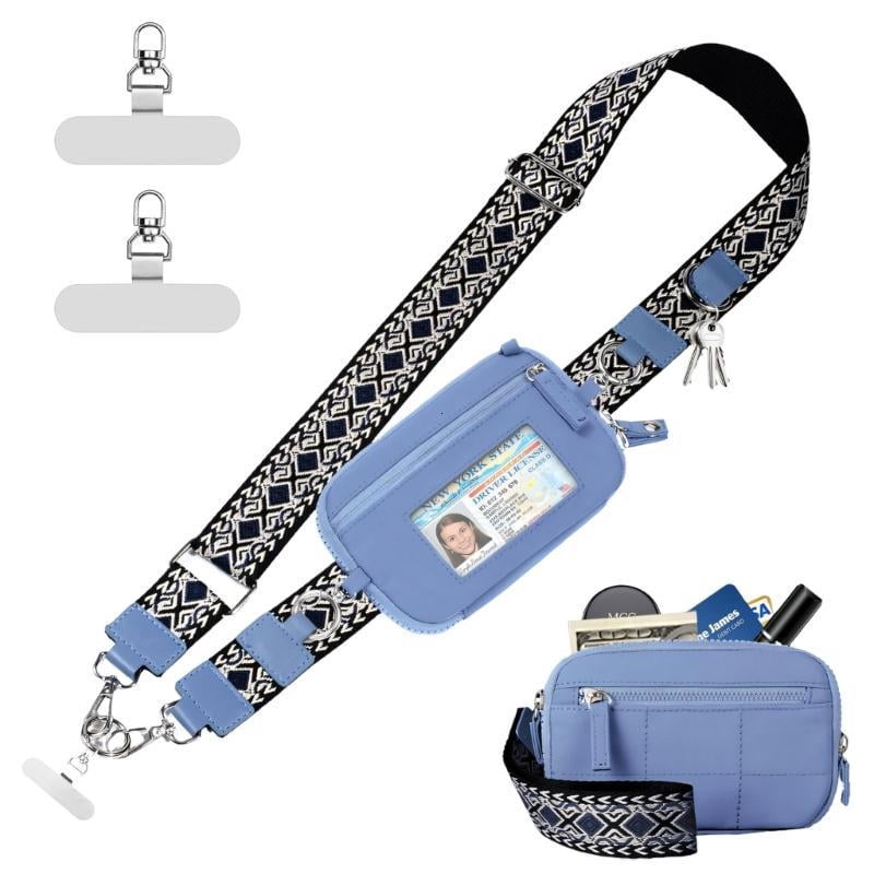CEORPER Light weight Waist Bag Bottle Holder Adjustable Belt Bag Running Bum Bag