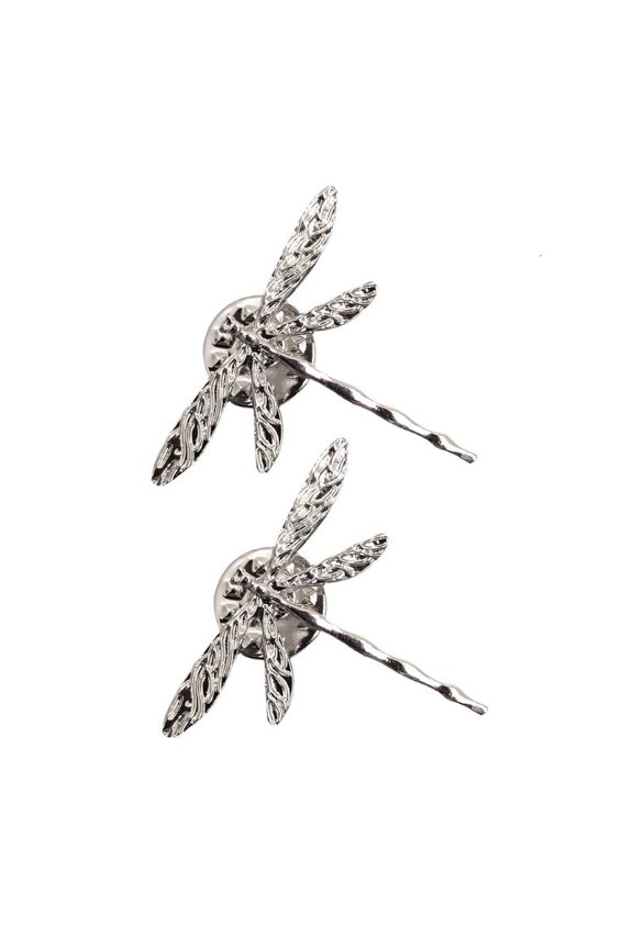 Lovely Odonate Shaped Brooch Pin Lightweight 3 Grams For Travel And Work