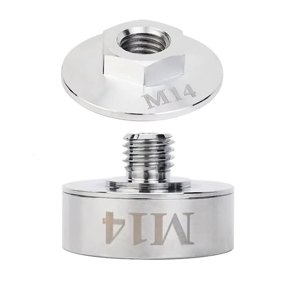 CEORPER M14 Grinder Adapter Set Steel Arbors With Locking Nut For X Lock Quick Releases Locking Mechanism