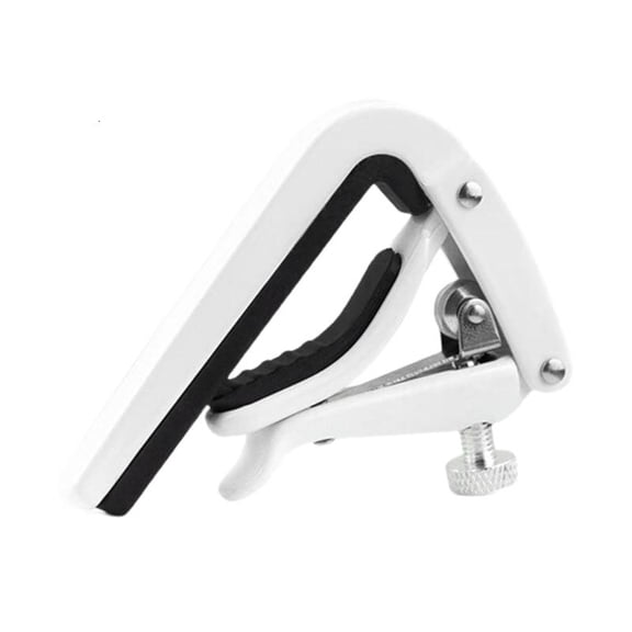 CEORPER Metal Ukulele Capo Single Handed Operations Professional Capo Metal Texture