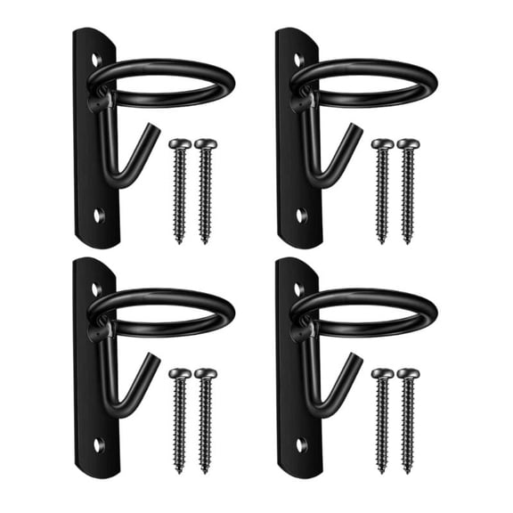 CEORPER Metal Water Bucket Hangers Rustproof Stable Hanging Hook For Equine Care