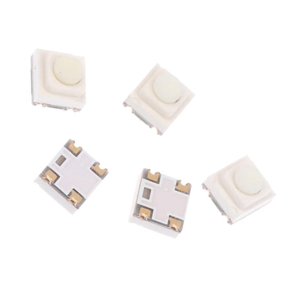 CEORPER Mini Pushbutton Switches 4Pin Mount Water Dust Resistant Long Service Life