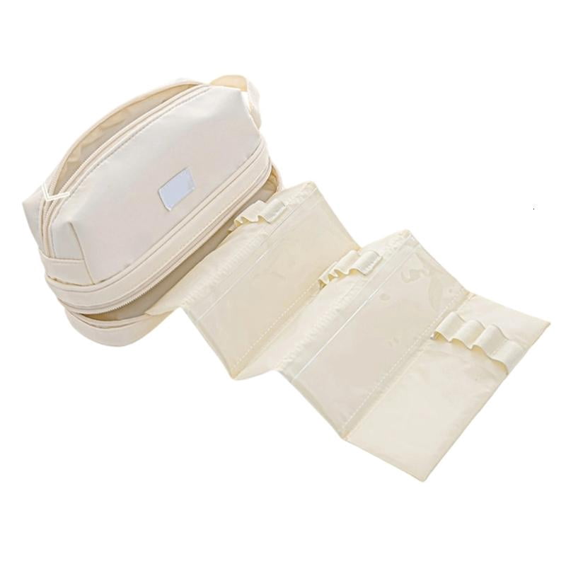 CEORPER Multifunctional Pen Pouches Large Capacity Waterproof Fabric PVC Pencil Case
