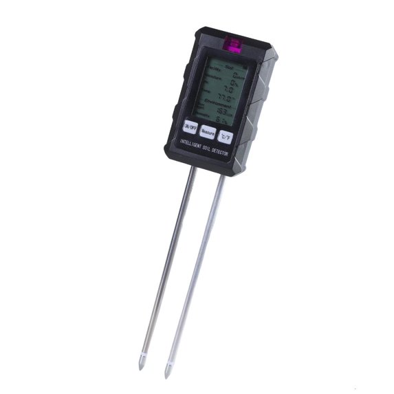 CEORPER Multifunctional Soil Meter Soil Test Device for Accurate Measurement of Moisture Fertility Temperature & Levels
