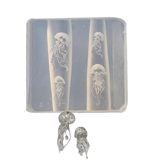 CEORPER Multifuntional Nail Mold Nail Styling Mold Jellyfish Nail Accessories Moulds