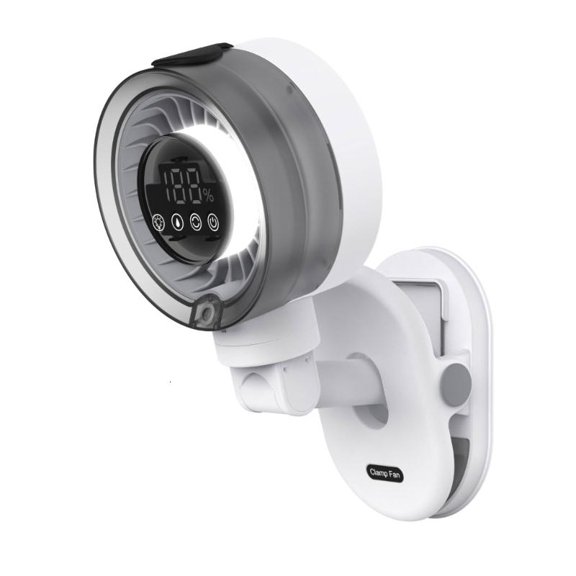 CEORPER Multipurpose Clip on Fan with Rechargeable Battery and Misting Function