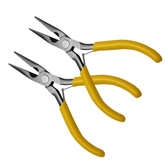 CEORPER Multipurpose Round Tip Metal Pliers Ergonomic Handle For Precisions Bending Task