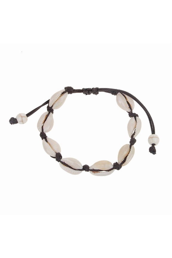 Natural Cowrie for Shell Anklet Bracelets Handmade Braided Bracelet Jewelry Gift