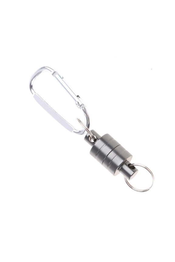 Net Release Clip Keychain Hook for Fly Fishing Magnet Aluminum Alloy Hook