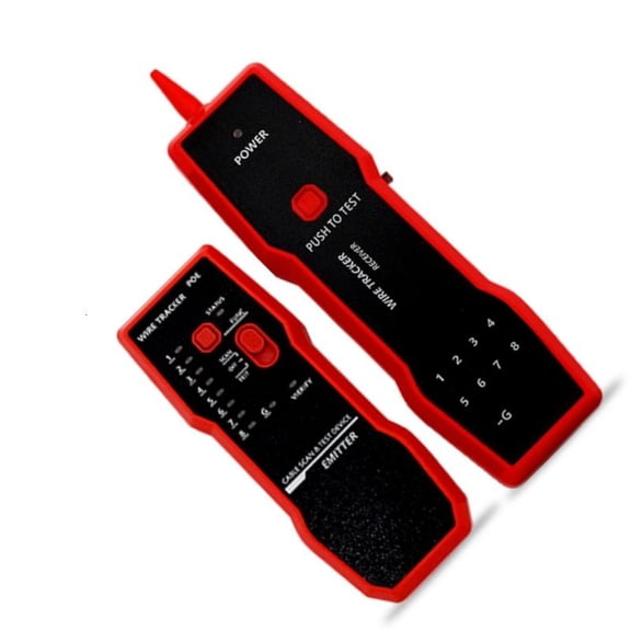 CEORPER Networking Cable Tester Multimeter Antinoise POE LAN Test Finder Wire Trackers