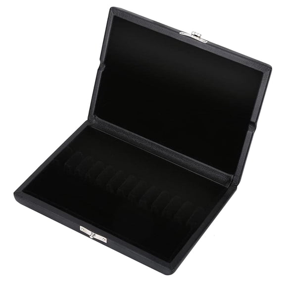 CEORPER Oboe Reed for Case Oboe Reed Holder Storage Box Protector for Case for 12 Oboe Reeds Protect Against Moisture Bl