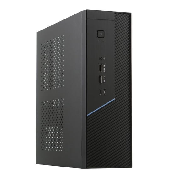 CEORPER Office Home Commercial Desktop Computer Case Replacement for HTPC Desktop