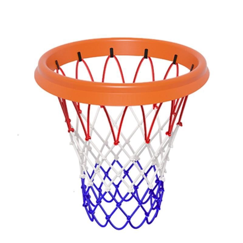 CEORPER Outdoor Basketball Net Heavy Duty Basketball Netting Hoop PU Basketball Frame