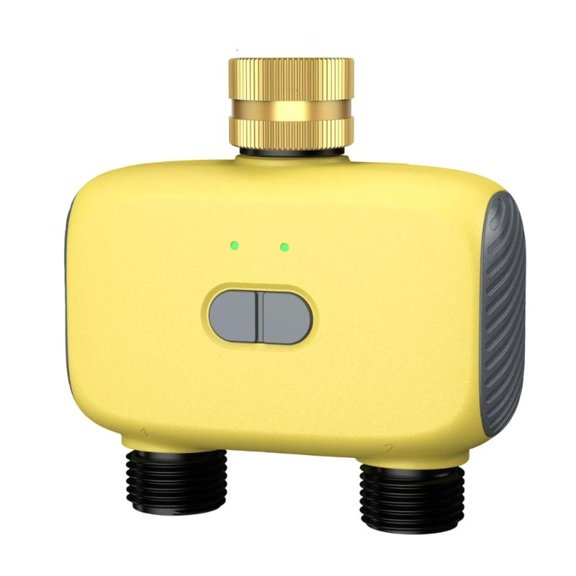 CEORPER Outdoor Programmable Water Timer With Rain Delay Irrigation For Yard Watering