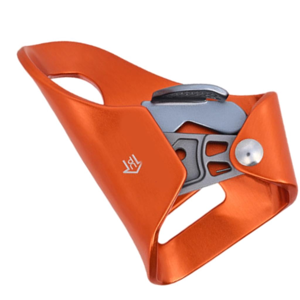 CEORPER Outdoor Rock Climbing Abdominal Chest Ascender Rope Clamp Fall Protections Device Light weight Mountaineering Equipment