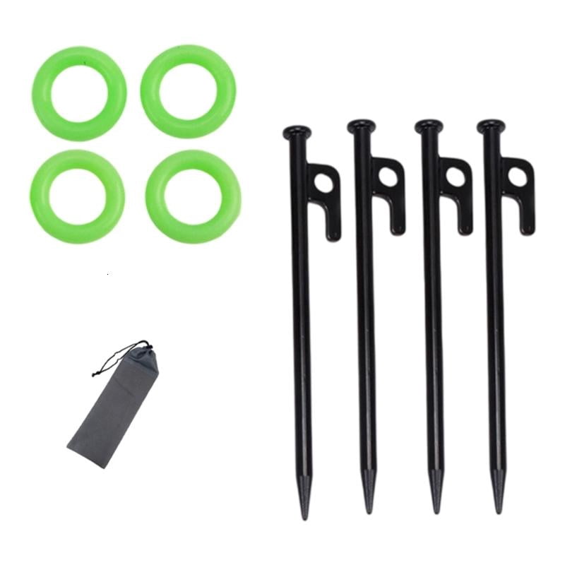 CEORPER Outdoor Travel Camping Tarps Stakes Ground Stakes Organizers Tent Pegs