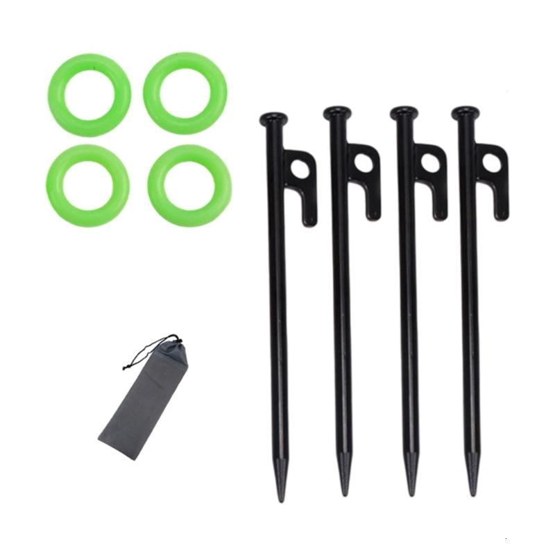 CEORPER Outdoor Travel Camping Tarps Stakes Ground Stakes Organizers Tent Pegs