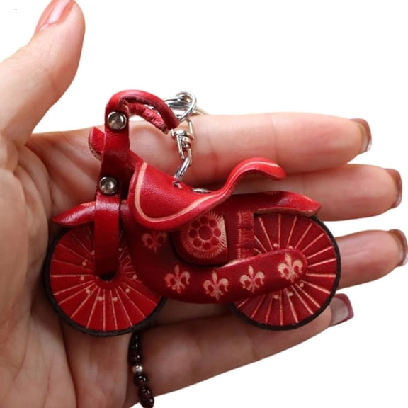 CEORPER PU Motorbike Key Chain Pendant Holder Strong And Stylish For Daily Use