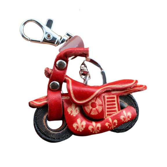 CEORPER PU Motorbike Key Chain Pendant Holder Strong And Stylish For Daily Use