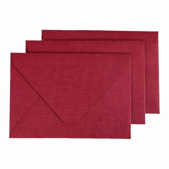 CEORPER Pack Of 20 A 5 Kraft Papers Envelopes Classical Texture For Letters Invitations