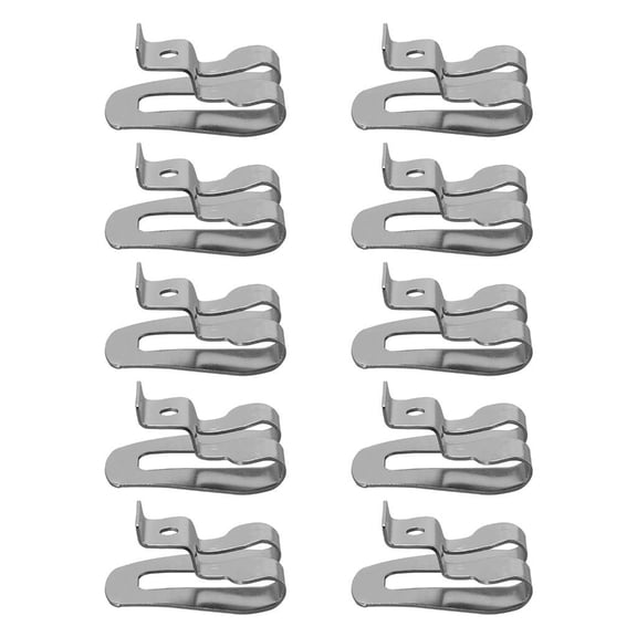 CEORPER Pack of 10 Waist Buckle Belt Clip Hooks For 18V 20V Impact Driver Wrenches Tools Belt Hook Clips Accessories
