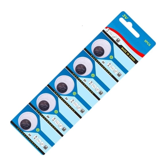CEORPER Pack of 5pcs CR1220 Lithium Coin Cell Batteries 35mAh For Small Electronics