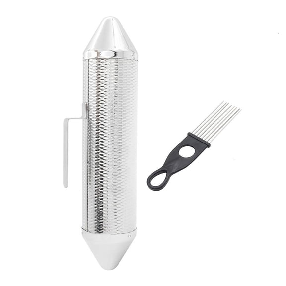 CEORPER Percussion Guiro Musical Instruments Metal Guiro Shaker with Scraper Band Accompaniment Guiro Musical Training Tool