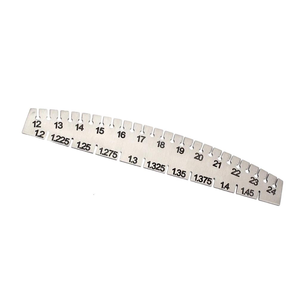 CEORPER Piano String Measuring Ruler High Precisions Tuning Tool Metal ...