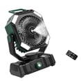 thumbnail image 1 of CEORPER Portable Camping Fan With Mist Sprays Function Portable Outdoor Tent Fan, 1 of 20