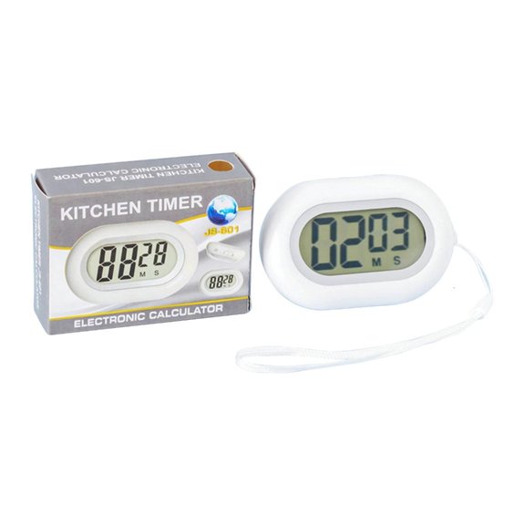 CEORPER Portable Digital Countdown Timer Clock Digital Alarm for Kitchen Cook Stydy